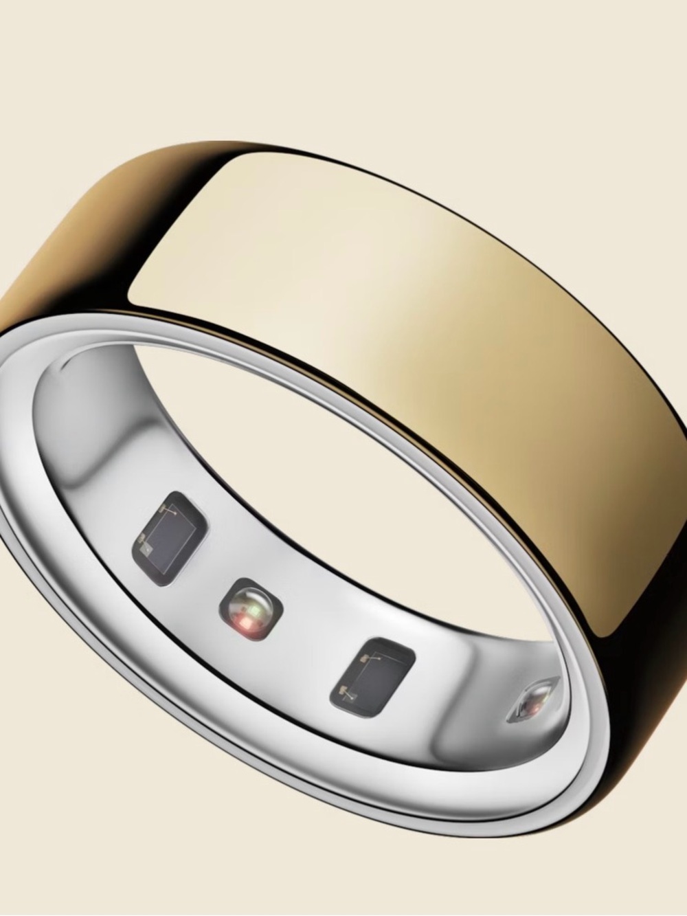 Oura Ring 4 Gold Smart Health Ring size 8